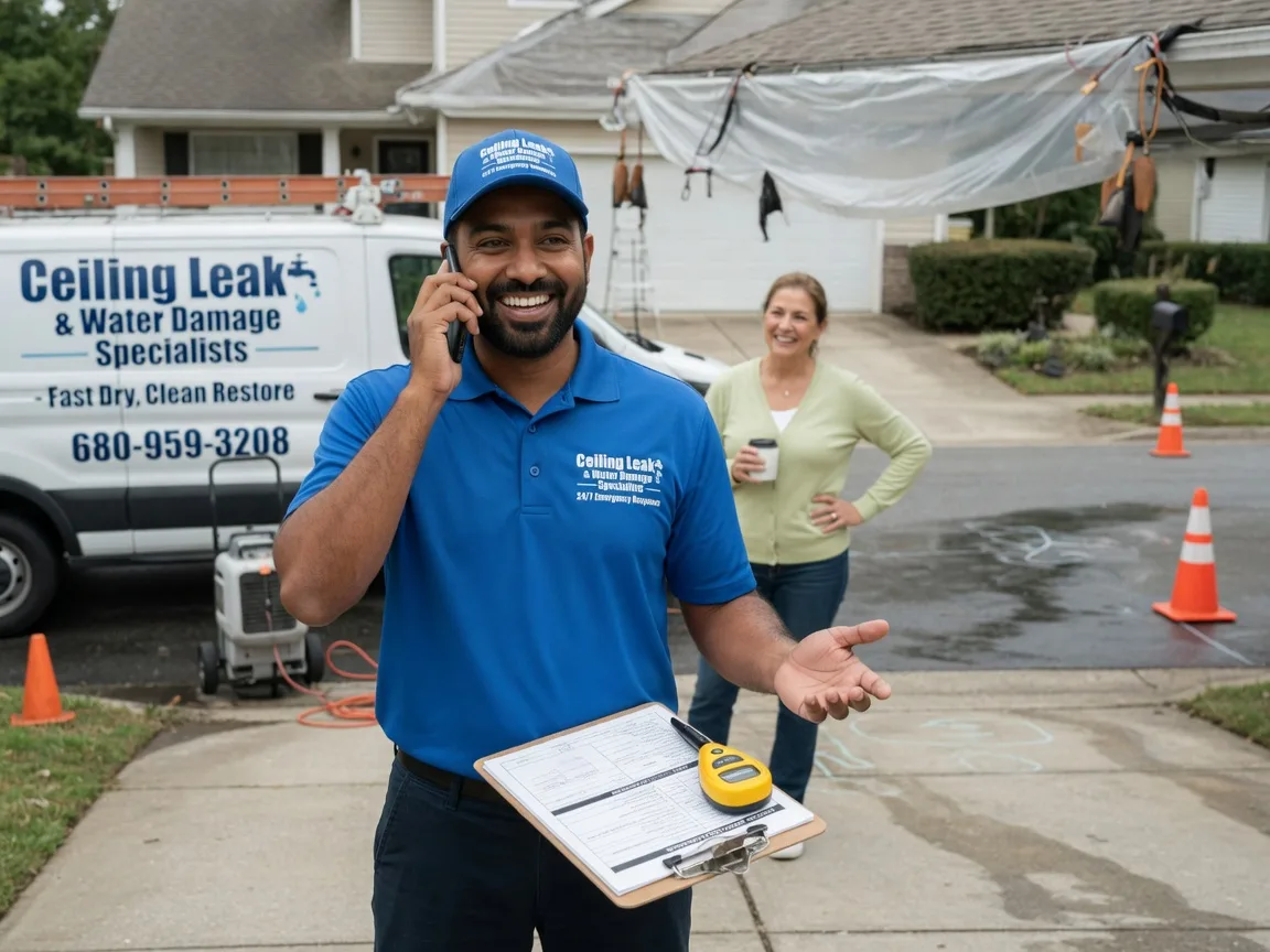 Ceiling Leak Cleanup Green Sulphur Springs, WV FAQs